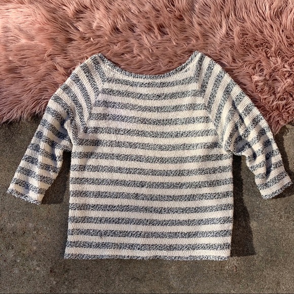 Lucky Brand • 3/4 sleeve cotton sweater. Size M - Picture 2 of 7